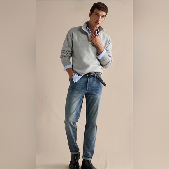 Banana Republic Men's Luxe Traveler Jean 33x32 - Picture 1 of 6